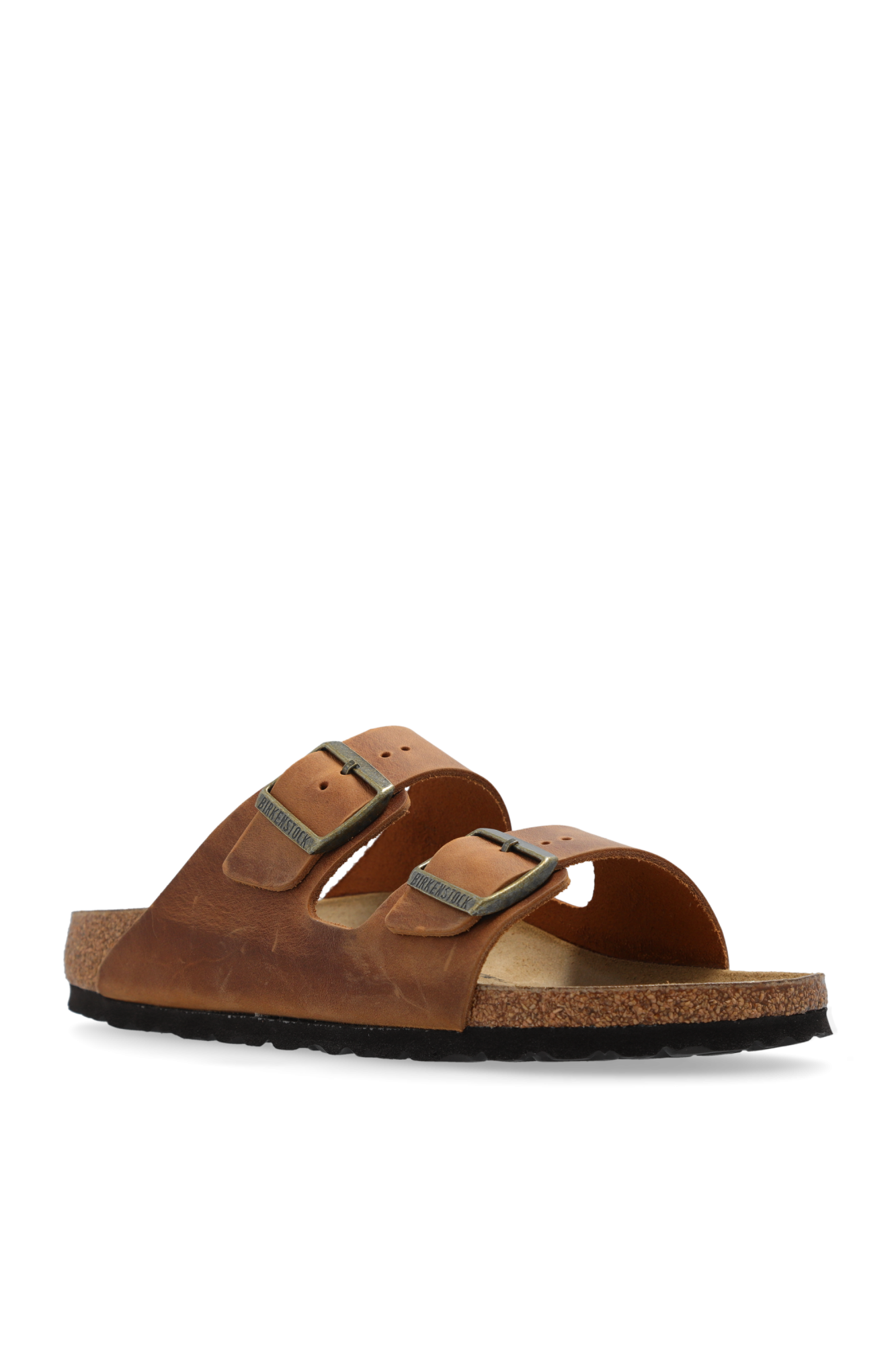 サンダル Birkenstock Brown Suede Arizona Slippers 1774 Arizona Suede Leather Carafe | BIRKENSTOCK
